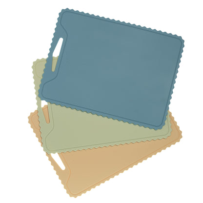 Kiddikutter Silicone Snijplank - Anti Slip - Sage