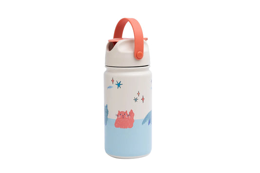 The Cotton Cloud - RVS Drinkfles - Meowtiful Cats