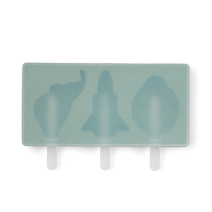 Nuuroo - Elin silicone ijsjesvormpjes - Dusty green