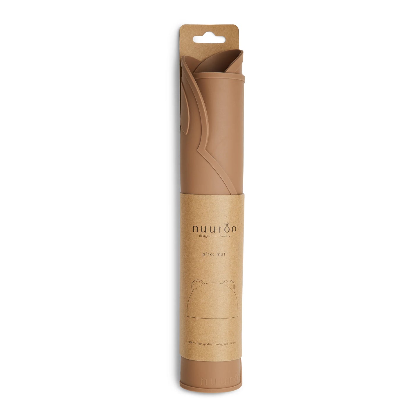 Nuuroo - Ester ear silicone placemat - Chocolate malt
