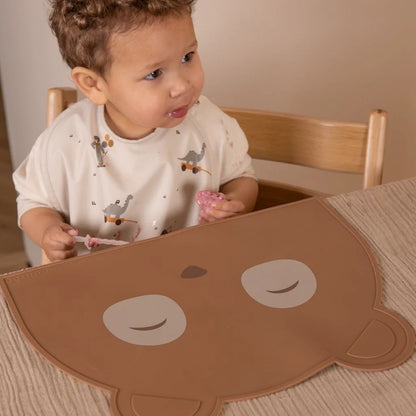 Nuuroo - Ester ear silicone placemat - Chocolate malt