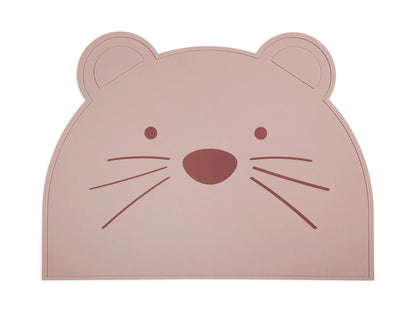 Nuuroo - Ester ear silicone placemat - Woodrose