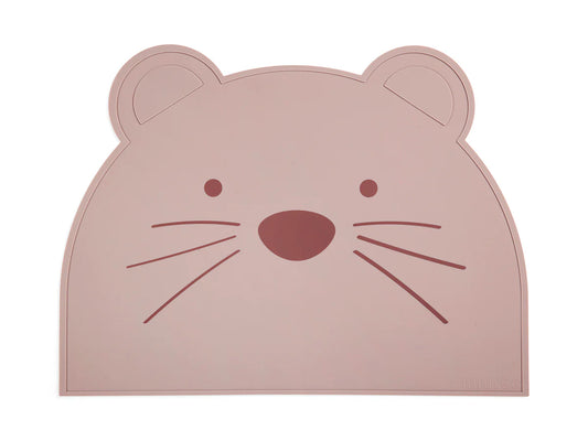 Nuuroo - Ester ear silicone placemat - Woodrose