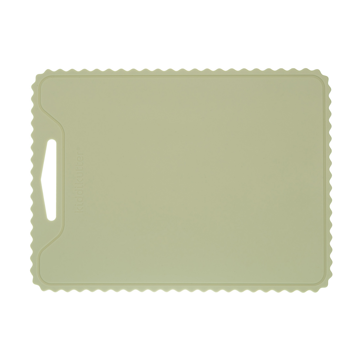 Kiddikutter Silicone Snijplank - Anti Slip - Sage
