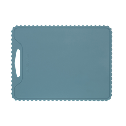 Kiddikutter Silicone Snijplank - Anti Slip - Sky Blue