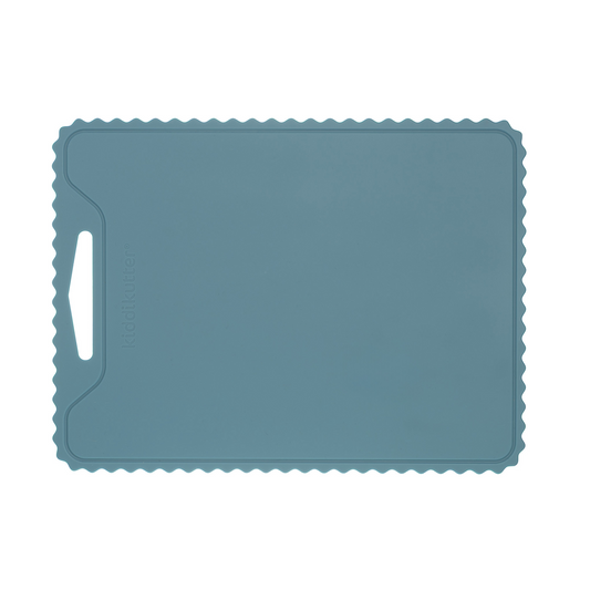 Kiddikutter Silicone Snijplank - Anti Slip - Sky Blue