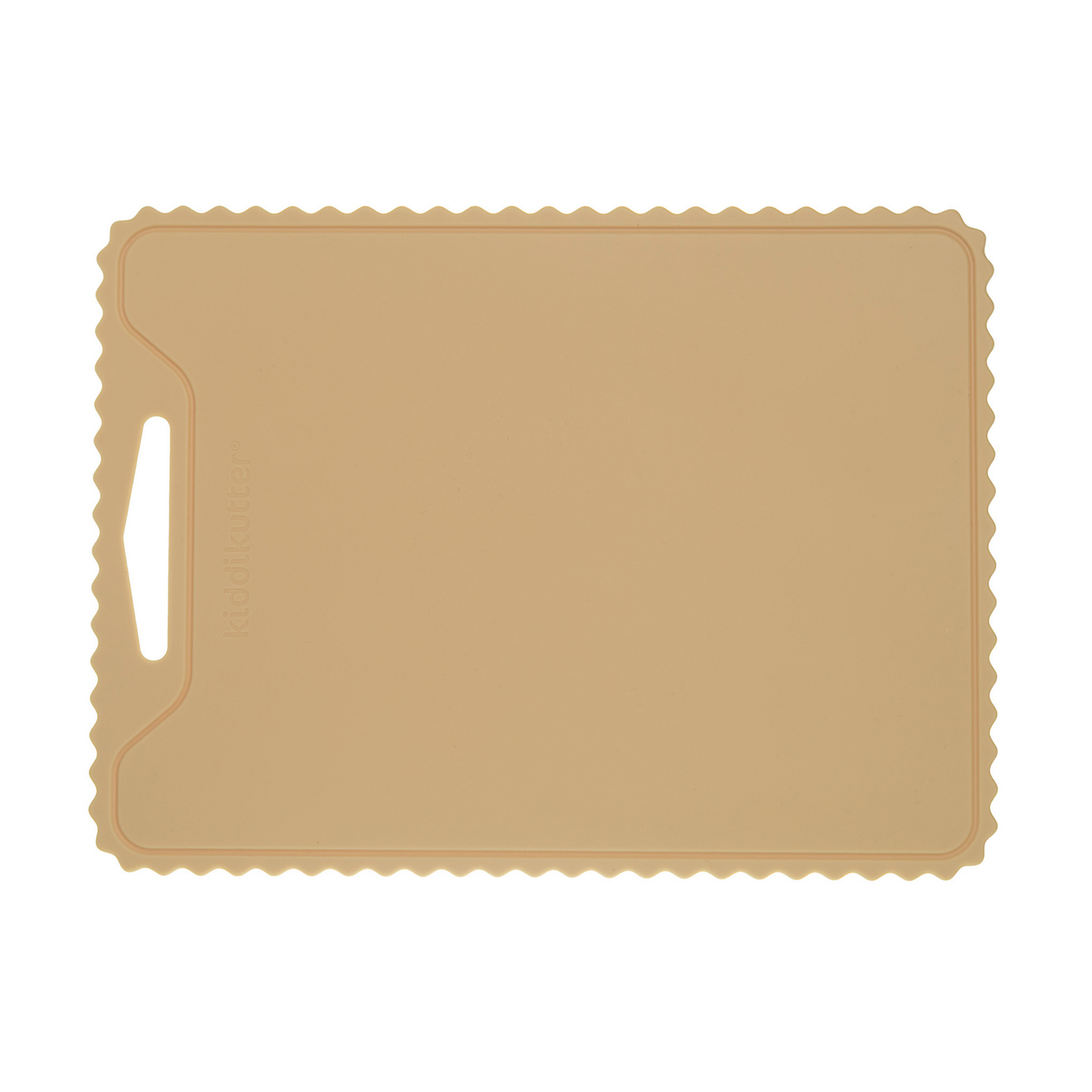 Kiddikutter Silicone Snijplank - Anti Slip - Cream