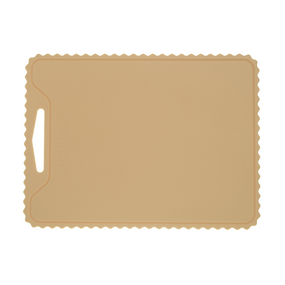 Kiddikutter Silicone Snijplank - Anti Slip - Cream