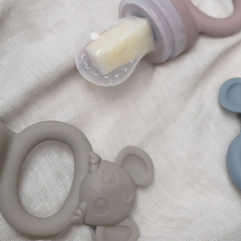 Nuuroo - Lauge silicone fruitspeen - Cobblestone