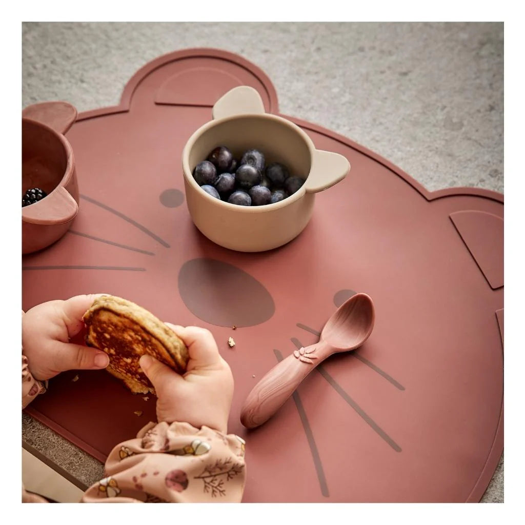 Nuuroo - Rosa silicone snack box Koala set van 2 - Cobblestone