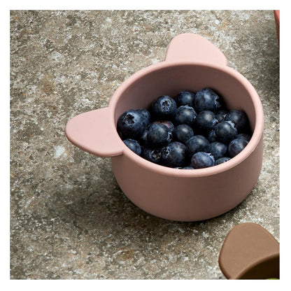Nuuroo - Rosa silicone snack box Koala set van 2 - Woodrose