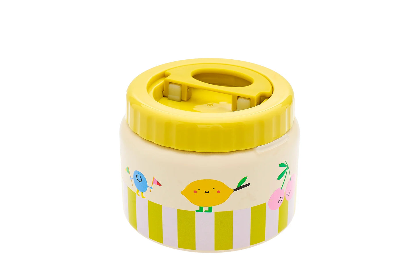 The Cotton Cloud - RVS Food Jar 350ml - Cherry Pop