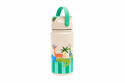 The Cotton Cloud - RVS Drinkfles - Croc Rock