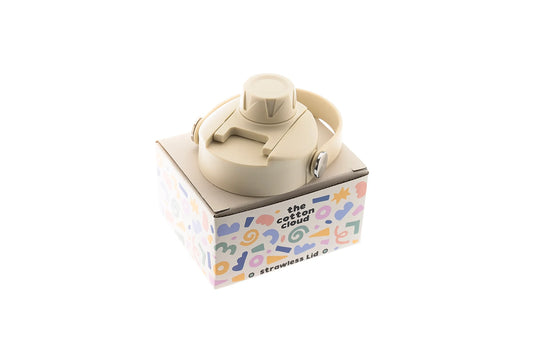 The Cotton Cloud - RVS Drinkfles - Dop zonder rietje