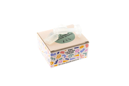The Cotton Cloud - Silicone Rietje voor RVS drinkflessen - Set van 2 (Vervangonderdeel)