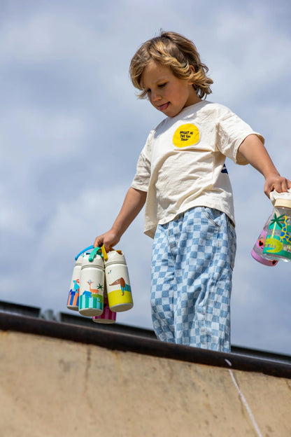 The Cotton Cloud - RVS Drinkfles - Teckel