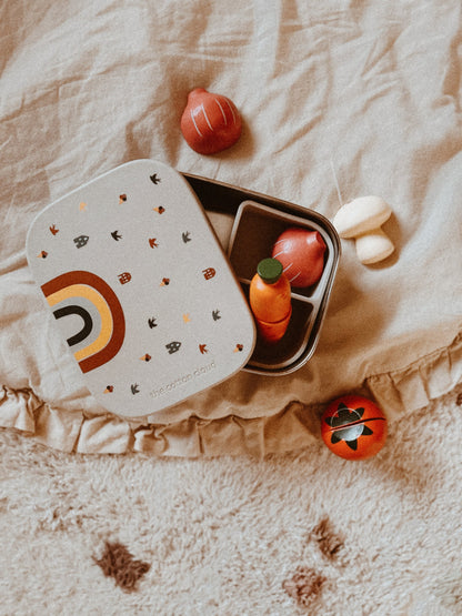 The Cotton Cloud - RVS Lunchbox - Rainbow