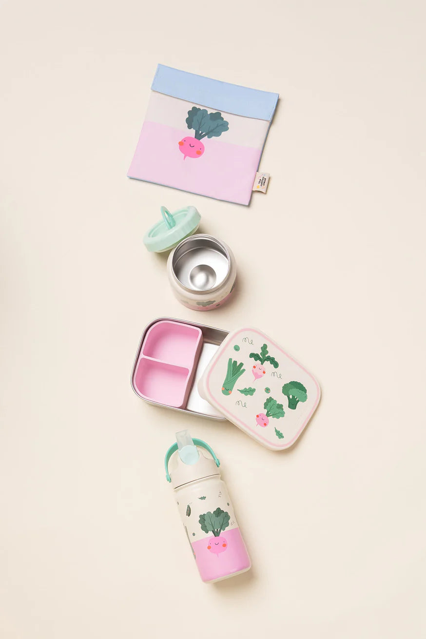The Cotton Cloud - RVS Drinkfles - Veggie Pals