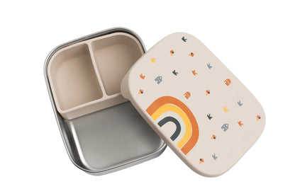 The Cotton Cloud - RVS Lunchbox - Rainbow
