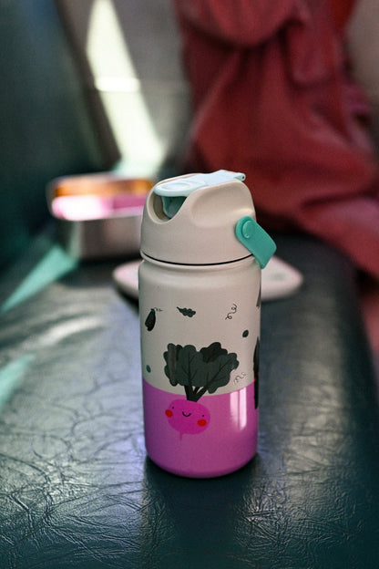 The Cotton Cloud - RVS Drinkfles - Veggie Pals