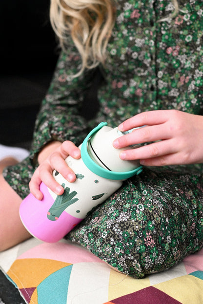 The Cotton Cloud - RVS Drinkfles - Veggie Pals